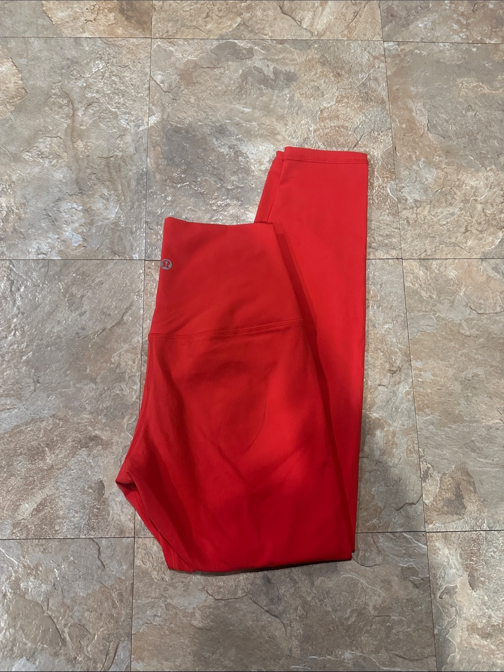 Lululemon Red 7/8 leggings